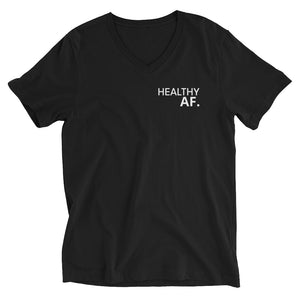 Open image in slideshow, HEALTHY AF V-Neck T-Shirt
